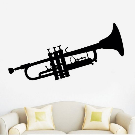 Αυτοκόλλητο τοίχου - Τρομπέτα