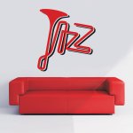 Αυτοκόλλητο τοίχου - Jazz