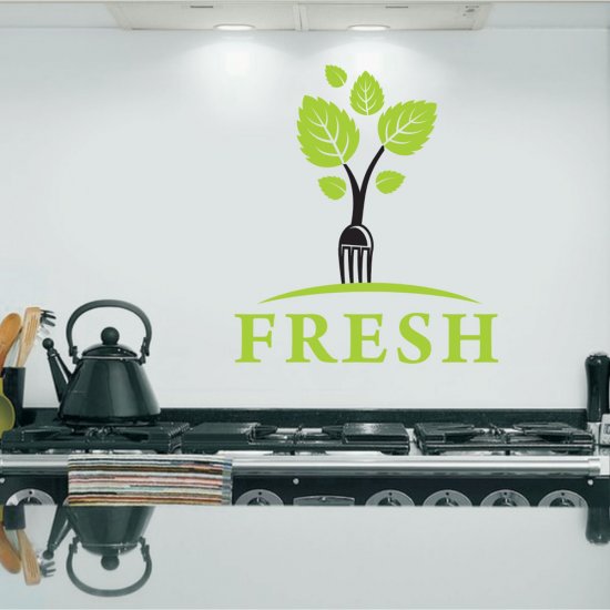 Αυτοκόλλητο τοίχου - Οργανικό φαγητό