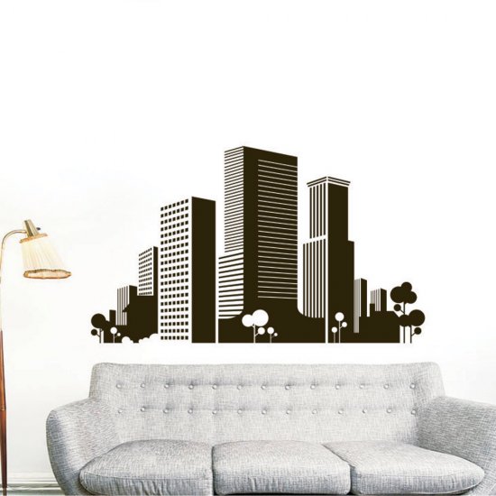 Αυτοκόλλητο τοίχου - Ουρανοξύστες