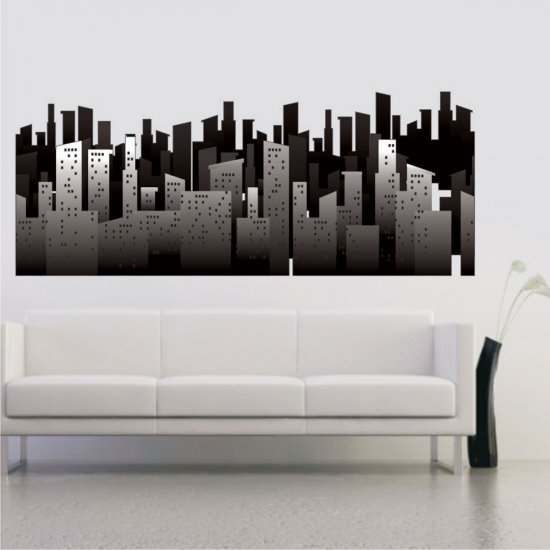 Αυτοκόλλητο τοίχου - Πολυκατοικίες