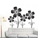 Αυτοκόλλητο τοίχου - Λιβάδι από λουλούδια