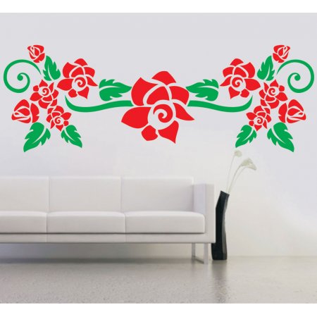 Αυτοκόλλητο τοίχου - Τριανταφυλλιά 2