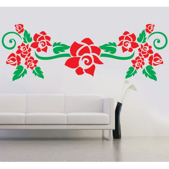 Αυτοκόλλητο τοίχου - Τριανταφυλλιά 2