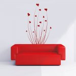 Αυτοκόλλητο τοίχου - Love flower