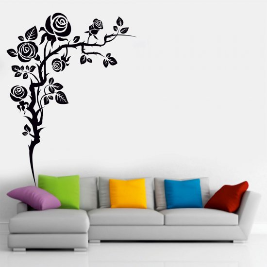 Αυτοκόλλητο τοίχου - Τριανταφυλλιά 3 Αυτοκόλλητο τοίχου - Τριανταφυλλιά 3