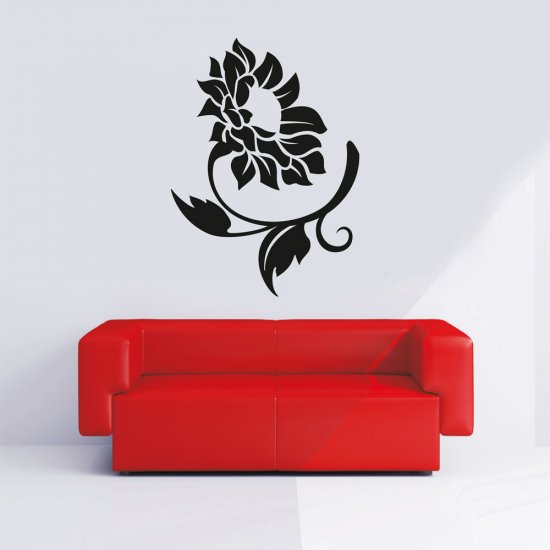 Αυτοκόλλητο τοίχου - Λουλούδι 4 Αυτοκόλλητο τοίχου - Λουλούδι 4