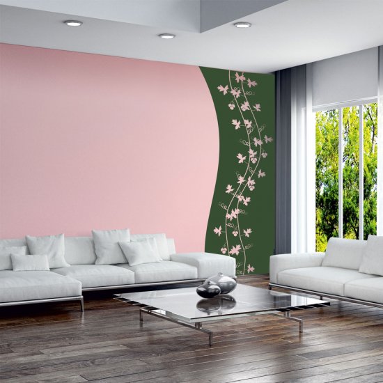 Αυτοκόλλητο τοίχου - Banner φυτού Αυτοκόλλητο τοίχου - Banner φυτού