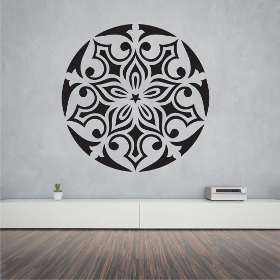 Αυτοκόλλητο Τοίχου - Κυκλικό μοτίβο