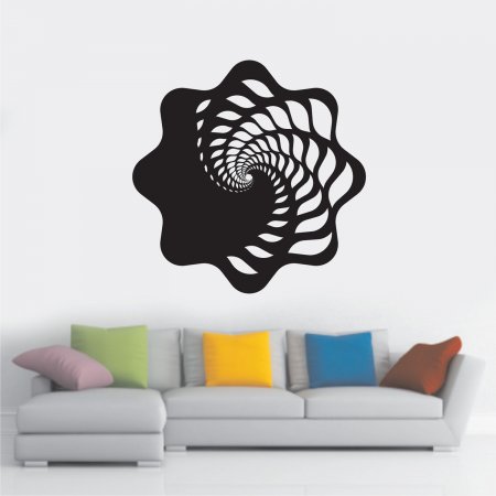 Αυτοκόλλητο Τοίχου - Δίνη