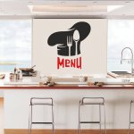 Αυτοκόλλητο Τοίχου - Menu