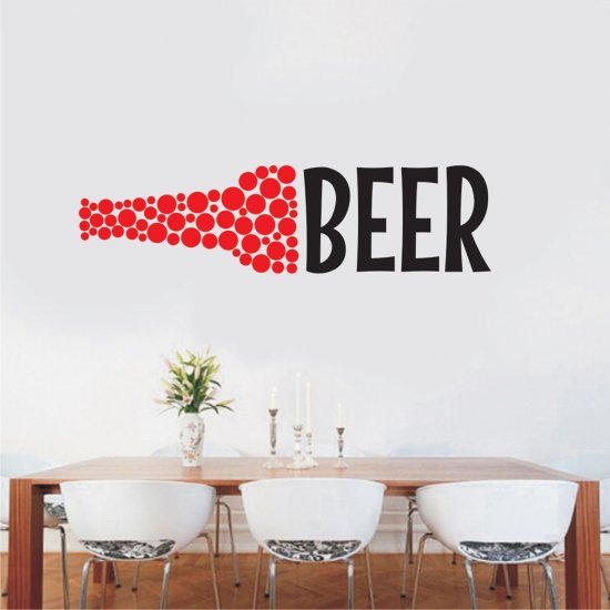Αυτοκόλλητο Τοίχου - Beer