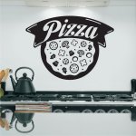 Αυτοκόλλητο Τοίχου - Pizza