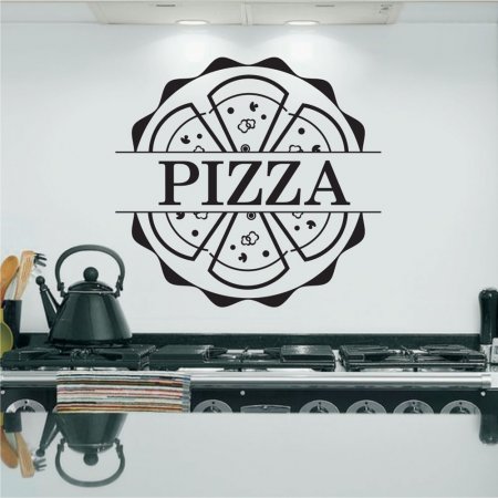 Αυτοκόλλητο Τοίχου - Pizza 3