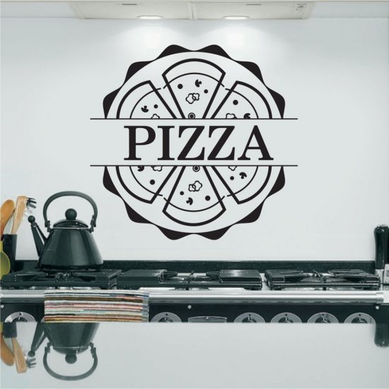 Αυτοκόλλητο Τοίχου - Pizza 3