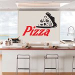Αυτοκόλλητο Τοίχου - Pizza 5