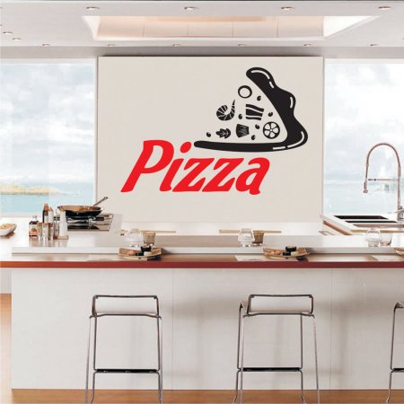 Αυτοκόλλητο Τοίχου - Pizza 5