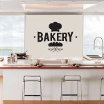 Αυτοκόλλητο Τοίχου - Bakery 02