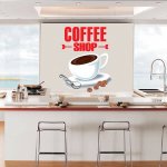 Wall Sticker - Coffee Shop
