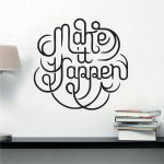 Αυτοκόλλητο τοίχου - Make it happen