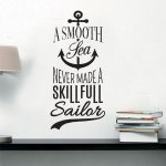 Αυτοκόλλητο τοίχου - Smooth sea