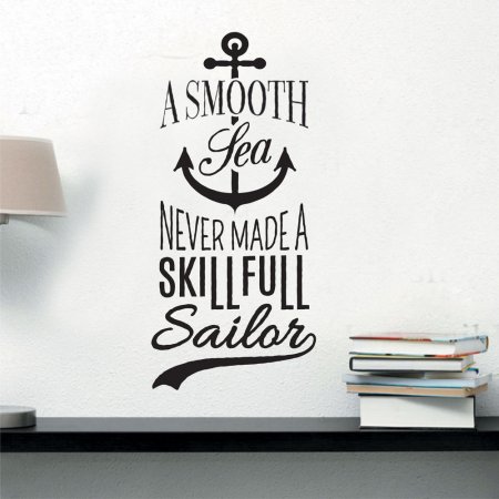 Αυτοκόλλητο τοίχου - Smooth sea