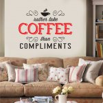 Αυτοκόλλητο Τοίχου - Take coffee