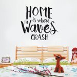 Αυτοκόλλητο Τοίχου - Home is
