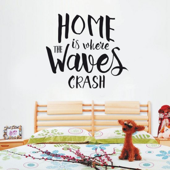 Αυτοκόλλητο Τοίχου - Home is Αυτοκόλλητο Τοίχου - Home is