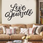 Αυτοκόλλητο Τοίχου - Love Yourself