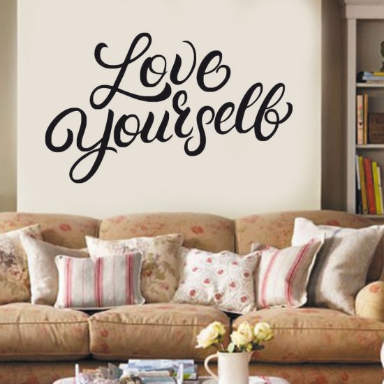 Αυτοκόλλητο Τοίχου - Love Yourself Αυτοκόλλητο Τοίχου - Love Yourself