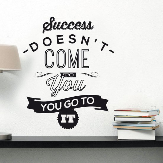Αυτοκόλλητο Τοίχου - Success Αυτοκόλλητο Τοίχου - Success