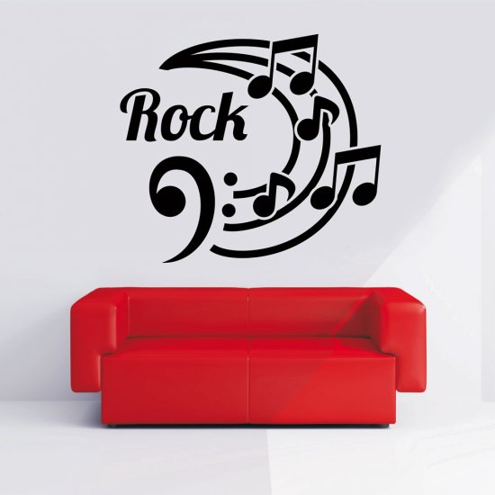 Αυτοκόλλητο Τοίχου - Rock