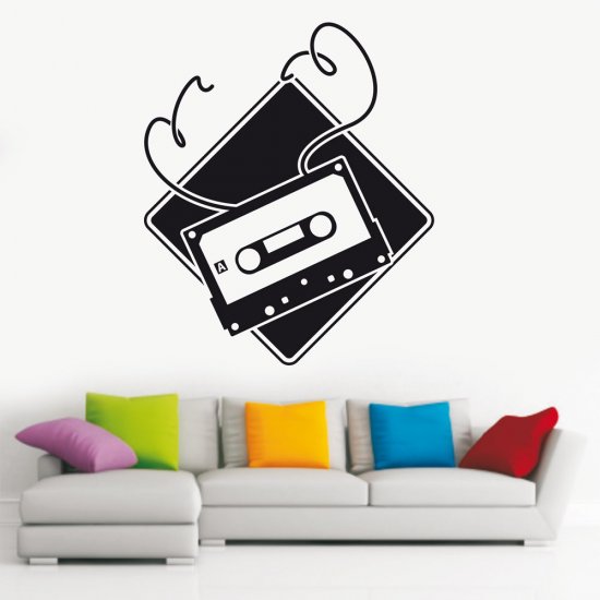 Αυτοκόλλητο Τοίχου - Κασέτα Αυτοκόλλητο Τοίχου - Κασέτα