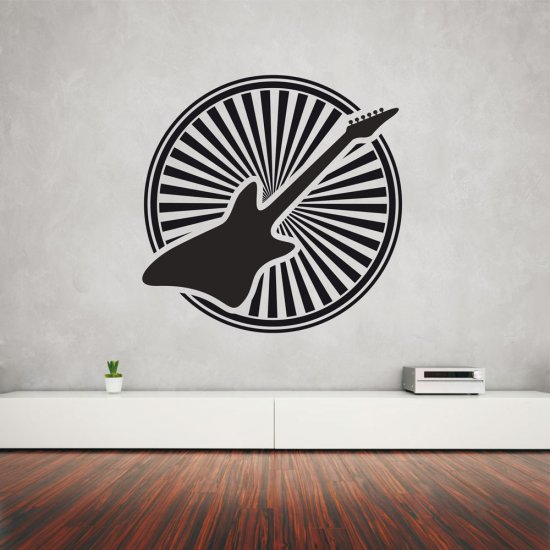 Αυτοκόλλητο Τοίχου - Κιθάρα 02 Αυτοκόλλητο Τοίχου - Κιθάρα 02