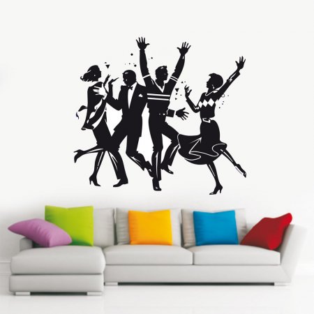 Αυτοκόλλητο Τοίχου - Πάρτι