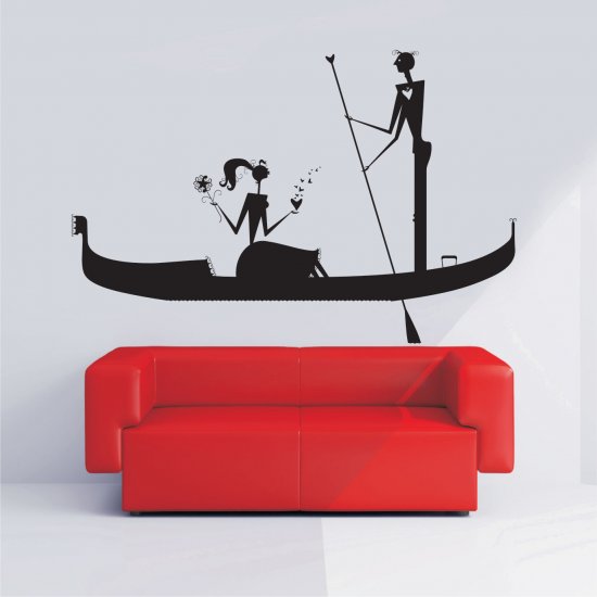 Αυτοκόλλητο τοίχου - Βόλτα στη Βενετία