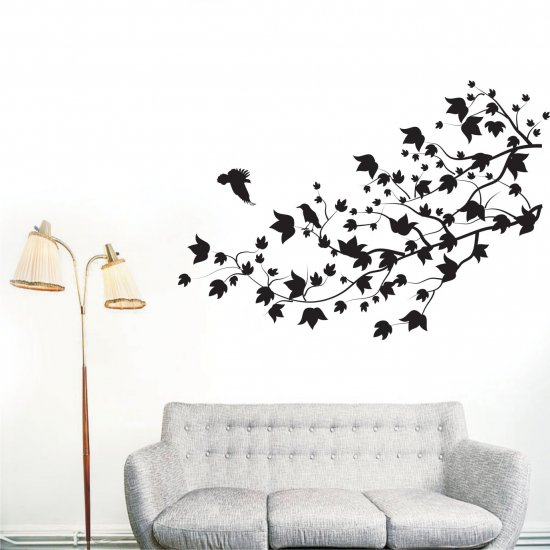 Αυτοκόλλητο τοίχου - Πάνω στα κλαδιά