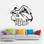 Αυτοκόλλητο τοίχου - Κρανίο