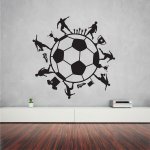 Αυτοκόλλητο Τοίχου - Μπάλα ποδοσφαίρου