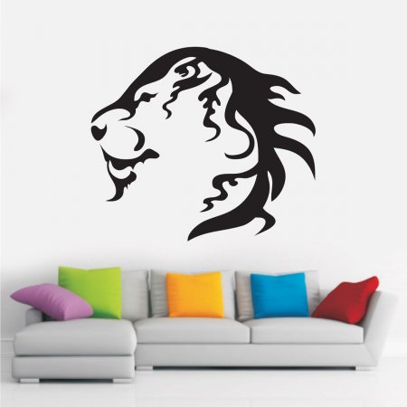 Αυτοκόλλητο Τοίχου - Λιοντάρι
