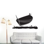 Αυτοκόλλητο Τοίχου - Βάρκα