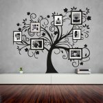 Αυτοκόλλητο Τοίχου - Δέντρο διακόσμησης