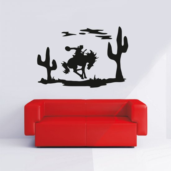 Αυτοκόλλητο τοίχου - Cowboy Αυτοκόλλητο τοίχου - Cowboy