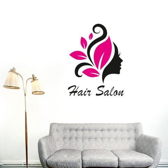 Αυτοκόλλητο Τοίχου - Κομμωτήριο 3 Αυτοκόλλητο Τοίχου - Κομμωτήριο 3