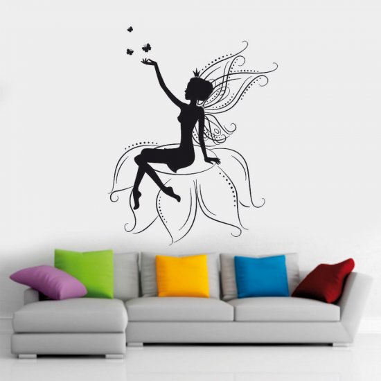 Αυτοκόλλητο Τοίχου - Νεράιδα 03 Αυτοκόλλητο Τοίχου - Νεράιδα 03