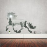 Αυτοκόλλητο Τοίχου - Άλογο