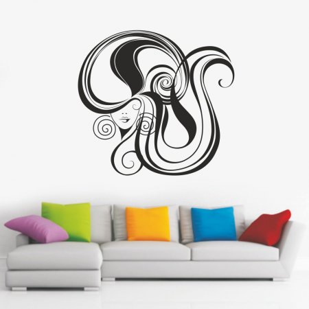 Αυτοκόλλητο Τοίχου - Γυναίκα 5