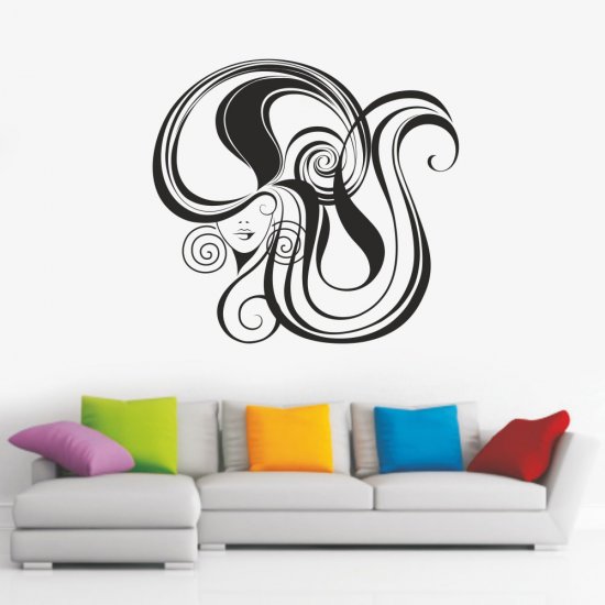 Αυτοκόλλητο Τοίχου - Γυναίκα 5