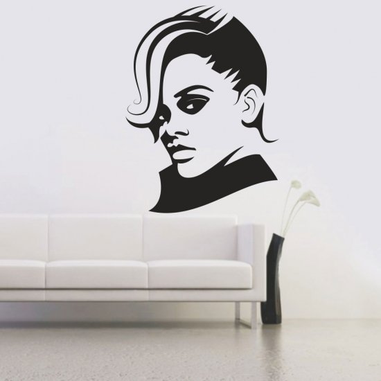 Αυτοκόλλητο Τοίχου - Rihanna Αυτοκόλλητο Τοίχου - Rihanna